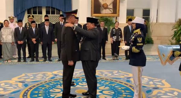 Prabowo Resmi Lantik Suyudi Ario Seto Jadi Kapolri, Gantikan Listyo Sigit