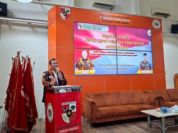 Bahas Carut Marut Hukum, Pemuda Pancasila Jabar Gelar Diskusi Publik di Bandung
