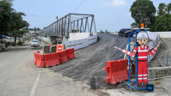 Hari Ini Jembatan Teupin Mane Dibuka untuk Fungsional Jalan