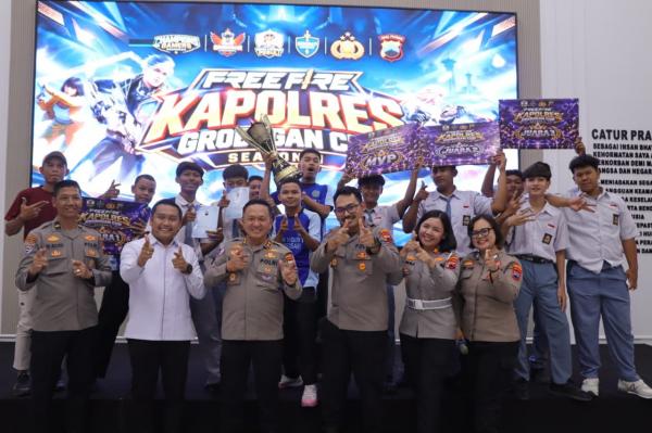 Aksi Gemilang Tim SKANSA Juarai Turnamen Esports Free Fire Kapolres Grobogan Cup 2026 Season II