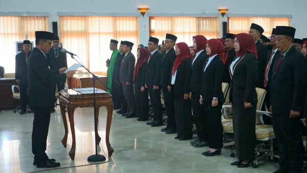 Rotasi 111 Pejabat 2 Diantaranya Kepala Dinas, Ini Pesan Bupati Bojonegoro Setyo Wahono