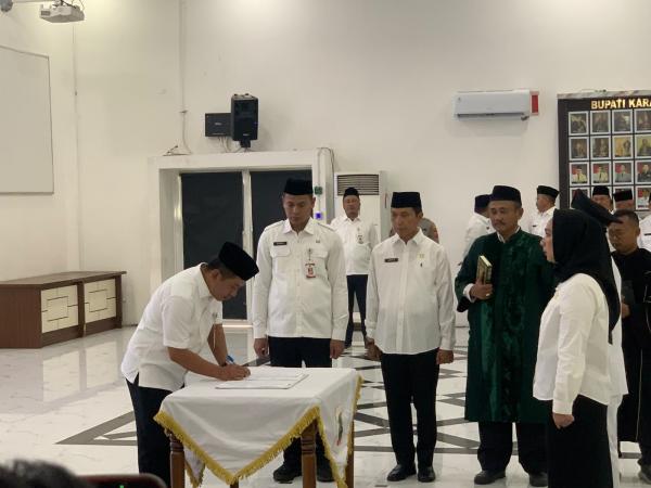 Pemkab Karawang Rotasi dan Mutasi 89 ASN, Bupati Aep: Jabatan Adalah Amanah