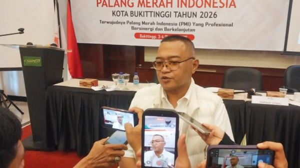 Ketua Baru PMI Bukittinggi Fauzan Haviz Bakal Dalami Persoalan dengan Rumah Sakit