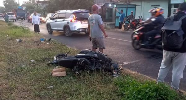 2 Orang Terluka Dalam Kecelakaan Beruntun Motor dan Mobil di Jombang, Begini Kronologinya