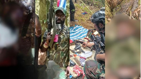 Dua Anggota OPM Kodap Sorong Raya Tewas, TNI Amankan Revolver dan 10 Peluru di Maybrat