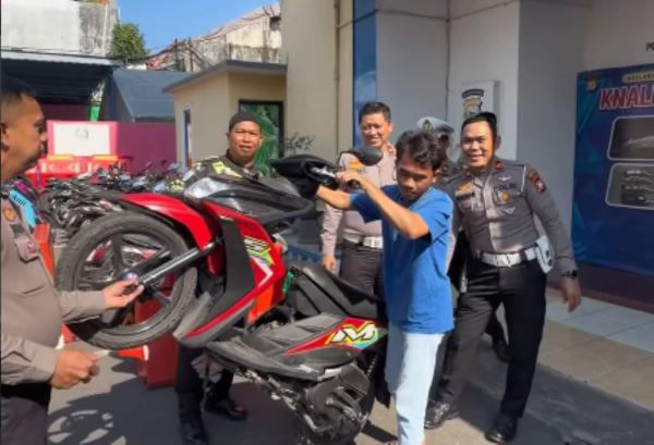 Konten Freestyle Berujung Tilang, Pemuda di Makassar Ditangkap Polisi