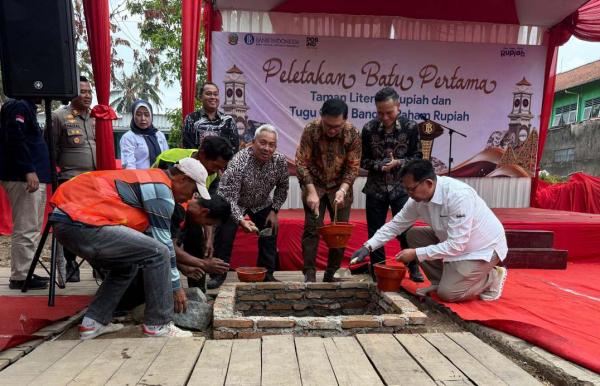 Pertama di Indonesia, Taman Literasi CBP Rupiah Dibangun di Banyumas Manfaatkan Limbah