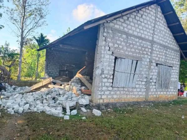 20 Bangunan Rusak, 1 Warga Terluka Dampak Gempa M6,1 Guncang Sumba Barat Daya  NTT