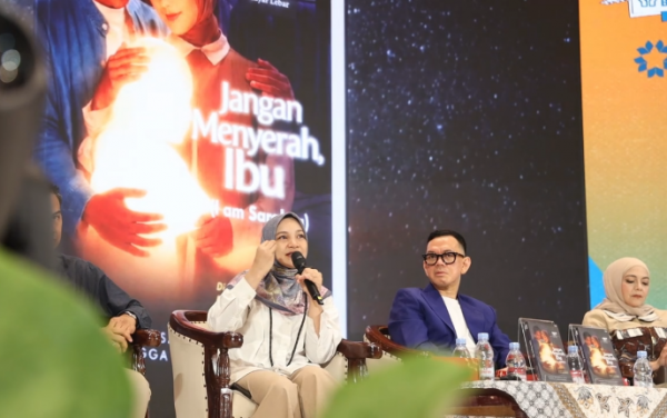 Film Jangan Menyerah, Ibu bikin Haru di IIBF 2026, Ungkap Perjuangan Menanti Buah Hati