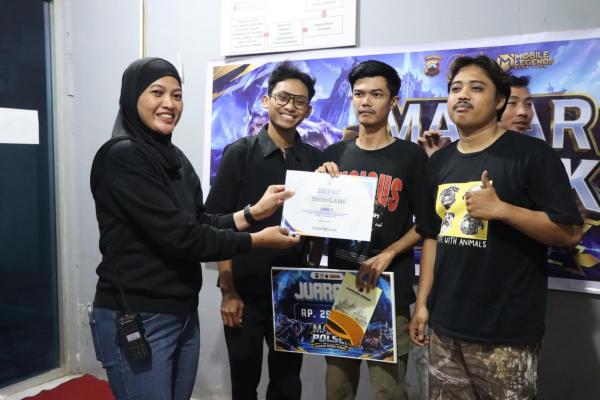 Polres Kendal Gelar Turnamen Mobile Legends untuk Tekan Kenakalan Remaja
