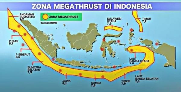 Bukan di Zona Megathrust, Warga Tangerang Diminta Tetap Wajib Waspada