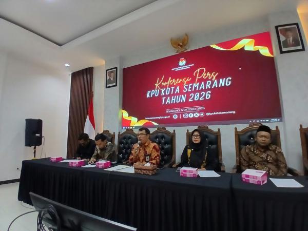 KPU Kota Semarang Umumkan Data Pemilih Capai 1,2 Juta Lebih