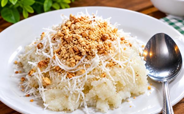 Kuliner Malam di Telaga Ngebel Ponorogo, Cobain Ketan Aneka Topping Kekinian