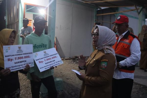 Kebakaran Hanguskan 4 Rumah dan 14 Kambing di Blora, Ini Pesan Wabup