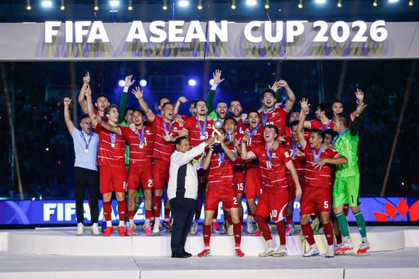 Indonesia Juara FIFA ASEAN Cup 2026, John Herdman Puji Perjuangan Pemain dan Suporter