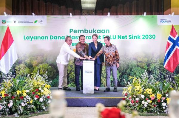 Gandeng Norwegia, Kemenhut Luncurkan Dana Masyarakat FOLU Net Sink Periode Ke-5