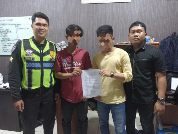 Penusukan Calon Penumpang Bus, Dua Terduga Pelaku Diciduk Patroli PJR Polda Banten
