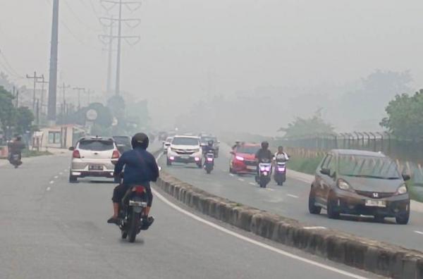 Imbas Kabut Asap di Pekanbaru, Dua Pesawat dari Jakarta Gagal Mendarat