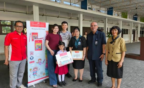 Keren! Anak Medan Raih Juara Nasional Lomba Mewarnai, Hadiahnya Liburan ke Bali