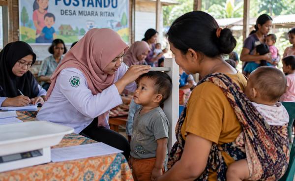 Dari Posyandu, Keluhan Warga Muara Ritan Dicatat hingga Dicarikan Jalan Keluar