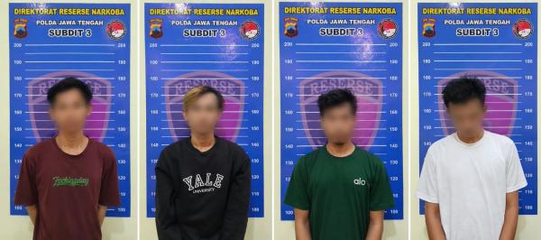 Jaringan Sabu Kendal Terbongkar: 4 Tersangka Ditangkap dan 87,62 Gram Disita