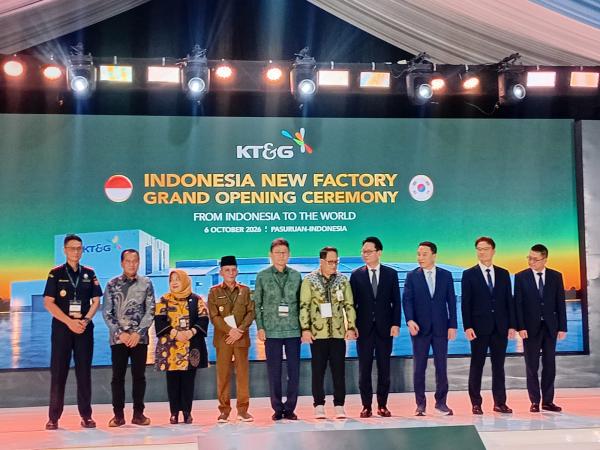 Pasuruan Jadi Basis Produksi Terbesar KT&G di Luar Korea, Kapasitas Tembus 35 Miliar Batang