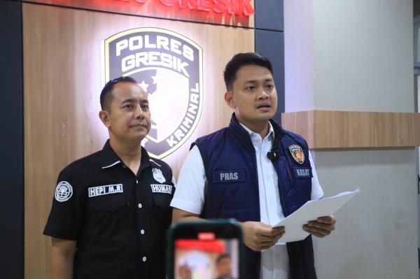 Polres Gresik Ungkap Pembunuhan di Randupadangan, Perempuan 22 Tahun Diamankan