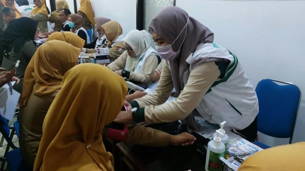 Ada Pemeriksaan IVA dan HPV DNA, ASN Bojonegoro Jalani Cek Kesehatan Gratis