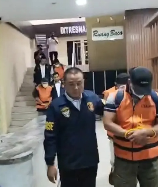Polda Lampung Tahan 8 Kontraktor Tersangka Korupsi Proyek Jalan, Kerugian Negara Rp2,1 Miliar