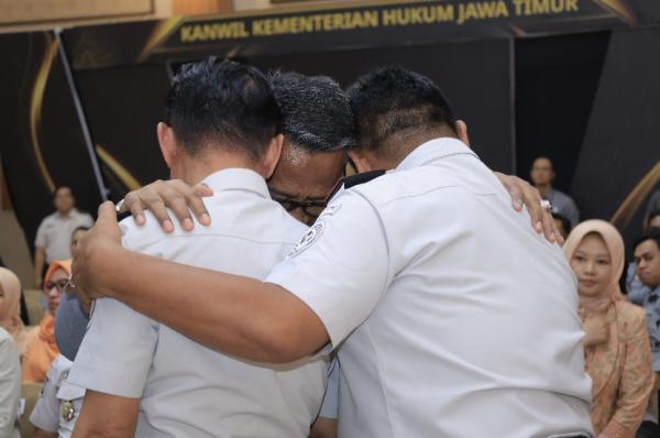 Bukan Kerja Sendiri, Ini Pesan Saiful Sahri Usai Pimpin Kemenkum Jatim