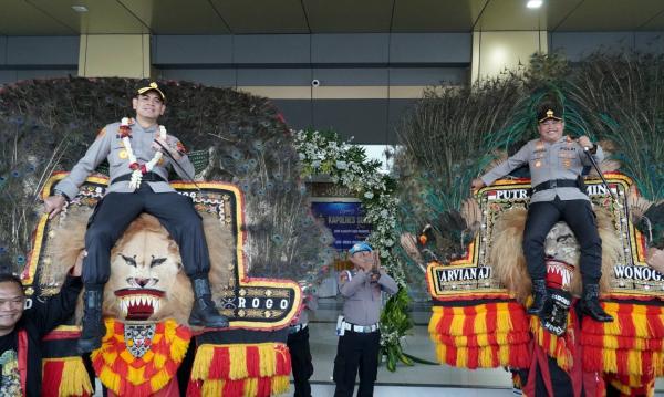 Reog Ponorogo Sambut AKBP Andika, Kapolres Sukoharjo Baru Resmi Bertugas