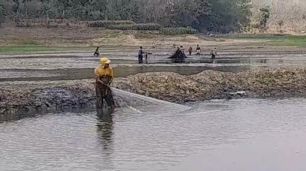 Waduk Tempuran Blora Nyaris Mengering, Irigasi 420 Hektare Sawah Terhenti