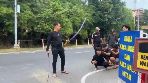 Rayakan Kemenangan Timnas, Tawuran Pecah di Dr Mansyur, 8 Anggota Geng Motor Diciduk