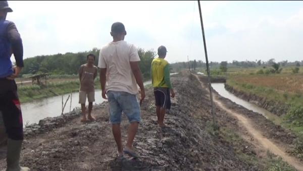 Proyek Normalisasi Way Buha Rp782 Juta Diprotes Warga, Tanggul Malah Menyempit