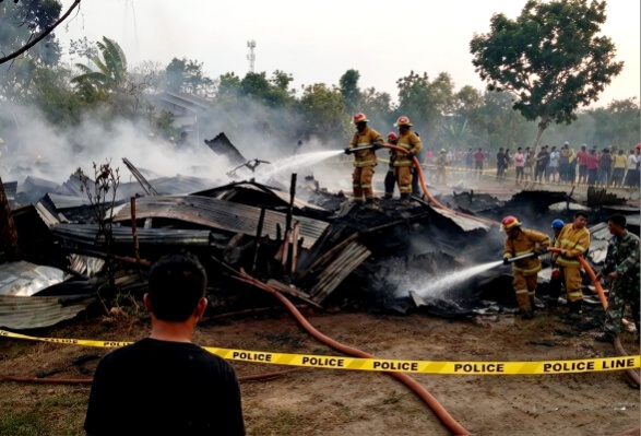 Kebakaran Rumah di Karangrayung Grobogan, Polisi Sebut Penyebabnya Api Bediang di Kandang Kambing