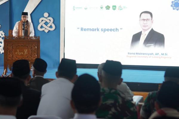 Sekda Subang Dorong Santri Jadi Pelaku Perubahan di Era Perkembangan Zaman