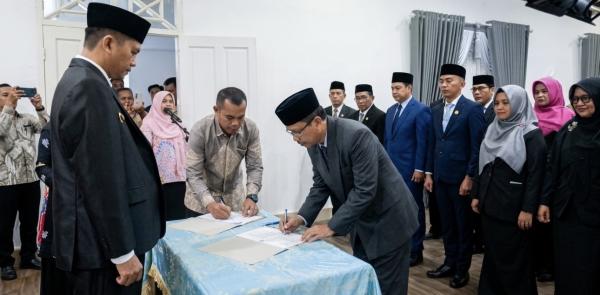 Bupati Aceh Selatan Tegaskan Komitmen Integritas dan Target Kinerja bagi Pejabat yang Dilantik