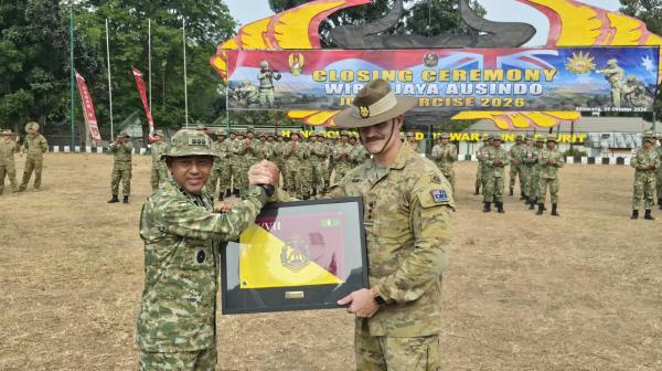 Latma Wirra Jaya 2026 Ditutup, TNI AD dan Australia Perkuat Kemampuan Tempur