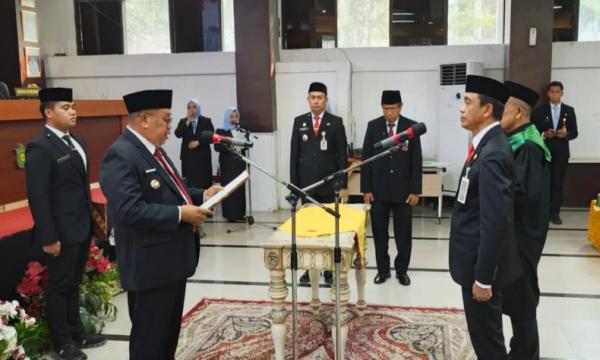 Bupati Daeng Manye Resmi Melantik Achmad Rivai Jabat Sekda Takalar