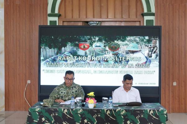 TMMD Blora Sasar Desa Pelem, 4,6 Km Jalan Makadam hingga Jembatan Bakal Dibangun