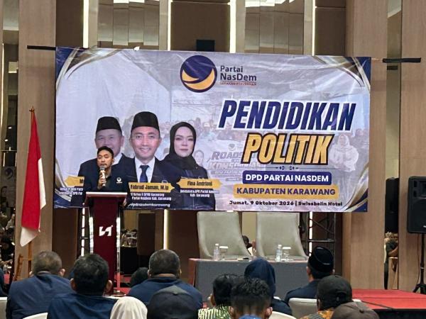 Matangkan Persiapan Pemilu 2029, Dian Fahrud Jaman Perkuat Kader di Karawang