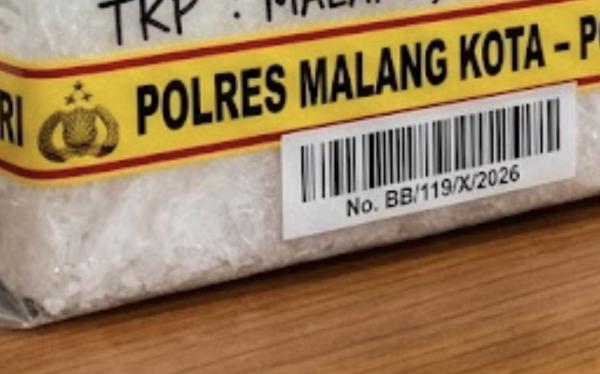 175 Tersangka Narkoba Ditangkap di Malang, Polisi Sita 3,2 Kg Sabu