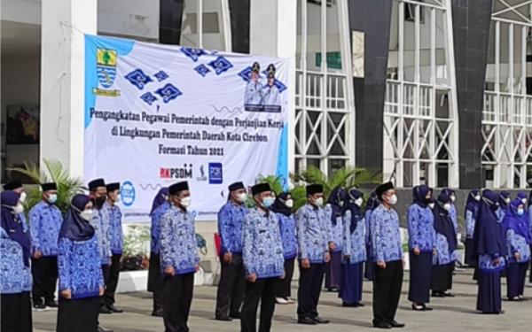 Menanti Kepastian Status: Ribuan PPPK Paruh Waktu Cirebon Menjerit Gaji Rp300 Ribu Per Bulan