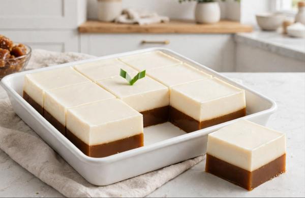 Cara Membuat Puding Santan Gula Merah yang Manis, Cocok Jadi Dessert Keluarga