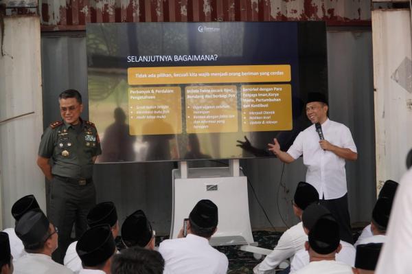 Belajar di Markas TNI, Pengusaha Siapkan Generasi Penerus yang Disiplin dan Integritas
