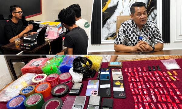Sabu Siap Edar Senilai Rp126 Juta Disita di Gowa, 2 Pelaku Tangkap Polisi