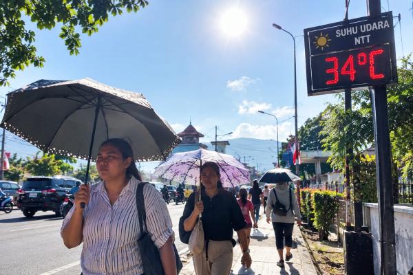 Suhu Udara NTT Capai 34 Derajat Celsius Pekan Ini, Hanya 3 Wilayah Berkabut