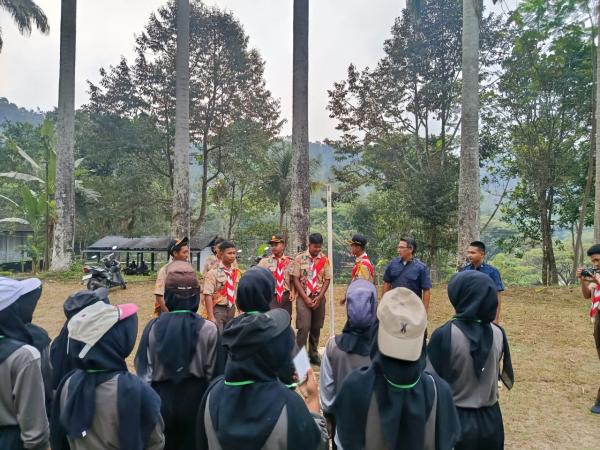 Belajar dari Balik Tembok Lapas, Pramuka SMK 7 Kendal Kenali Program Ketahanan Pangan