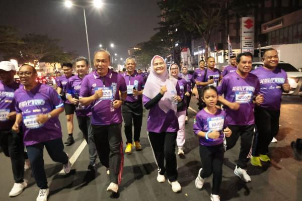 6.700 Peserta Ramaikan Gemilang Korpri Night Run 2026 di Gading Serpong