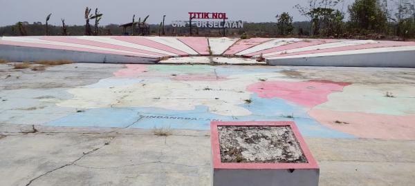 Kondisi Monumen Titik Nol Kurang Terawat, Kejelasan DOB Cianjur Selatan Masih Jadi Tanda Tanya